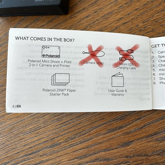 Polaroid mint Shoot + Print 2-in-1 Camera and Printer Instant Photos - Picture 8 of 8